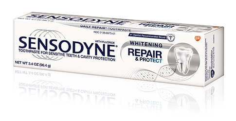 Repair and Protect Whitening Toothpaste Sensodyne® | Repair and Protect Whitening Toothpaste